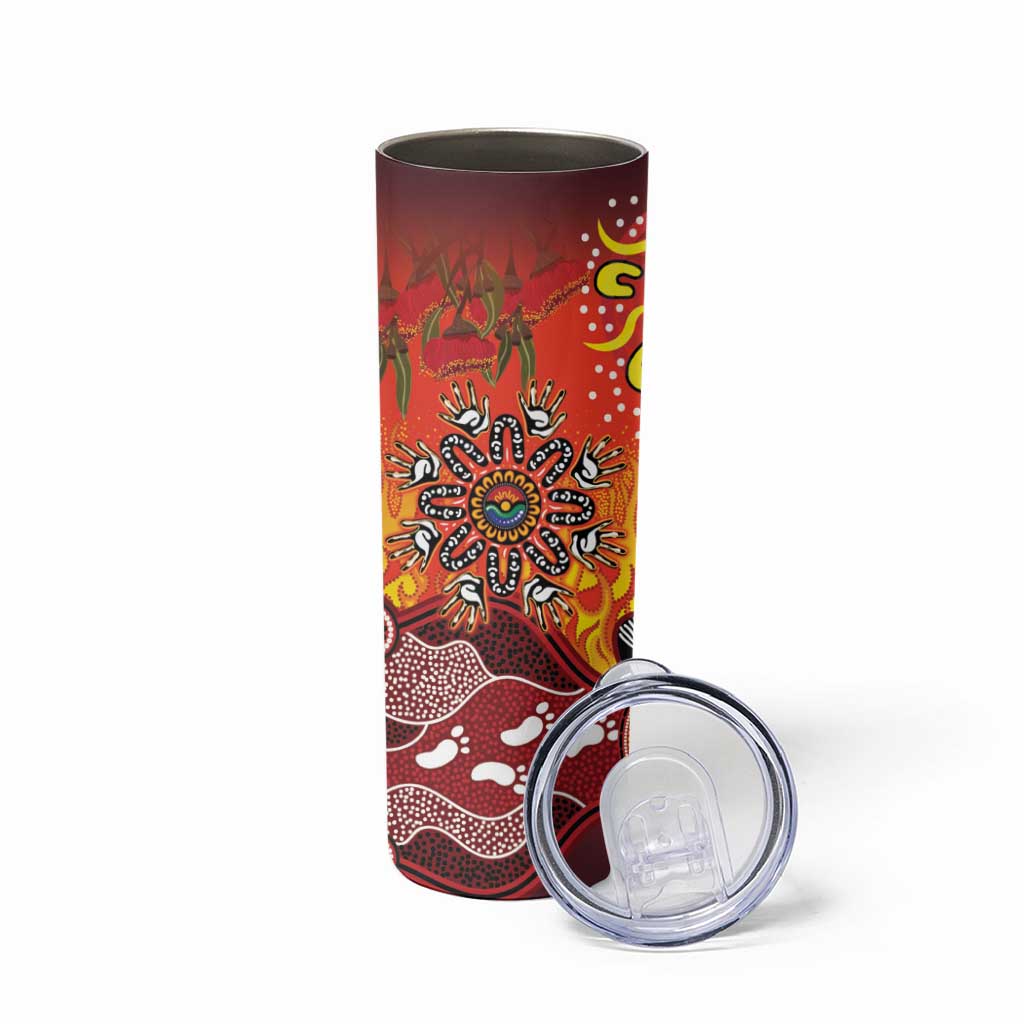 NAIDOC Week 2026 Skinny Tumbler 50 Years of Deadly Aboriginal Dot Art