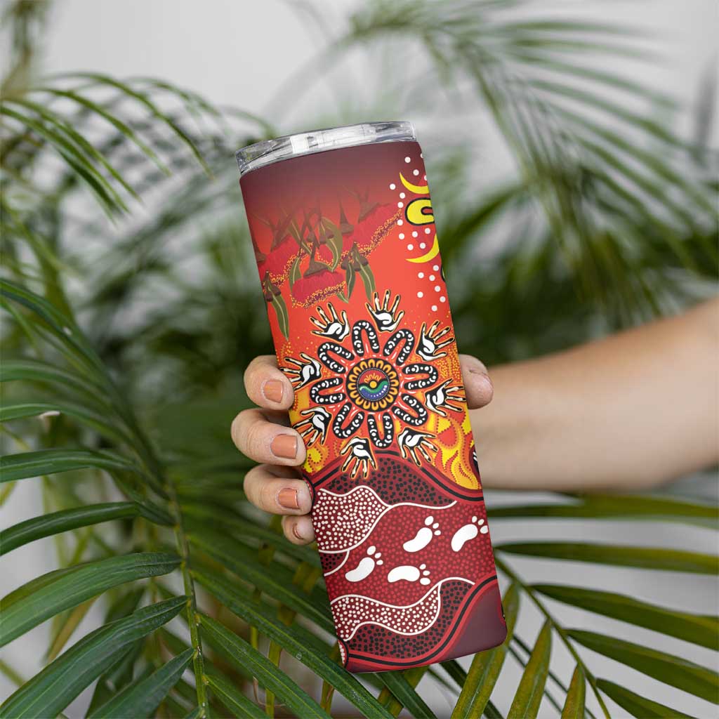 NAIDOC Week 2026 Skinny Tumbler 50 Years of Deadly Aboriginal Dot Art