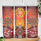 NAIDOC Week 2026 Skinny Tumbler 50 Years of Deadly Aboriginal Dot Art