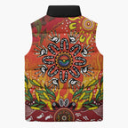 NAIDOC Week 2026 Sleeveless Puffer Jacket 50 Years of Deadly Aboriginal Dot Art