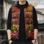 NAIDOC Week 2026 Sleeveless Puffer Jacket 50 Years of Deadly Aboriginal Dot Art