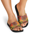 NAIDOC Week 2026 Slide Sandals 50 Years of Deadly Aboriginal Dot Art