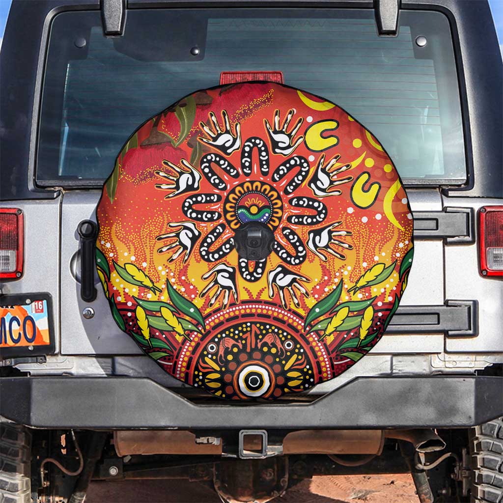 NAIDOC Week 2026 Spare Tire Cover 50 Years of Deadly Aboriginal Dot Art