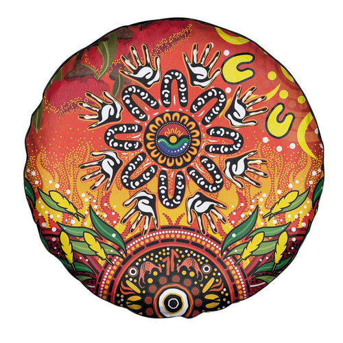 NAIDOC Week 2026 Spare Tire Cover 50 Years of Deadly Aboriginal Dot Art