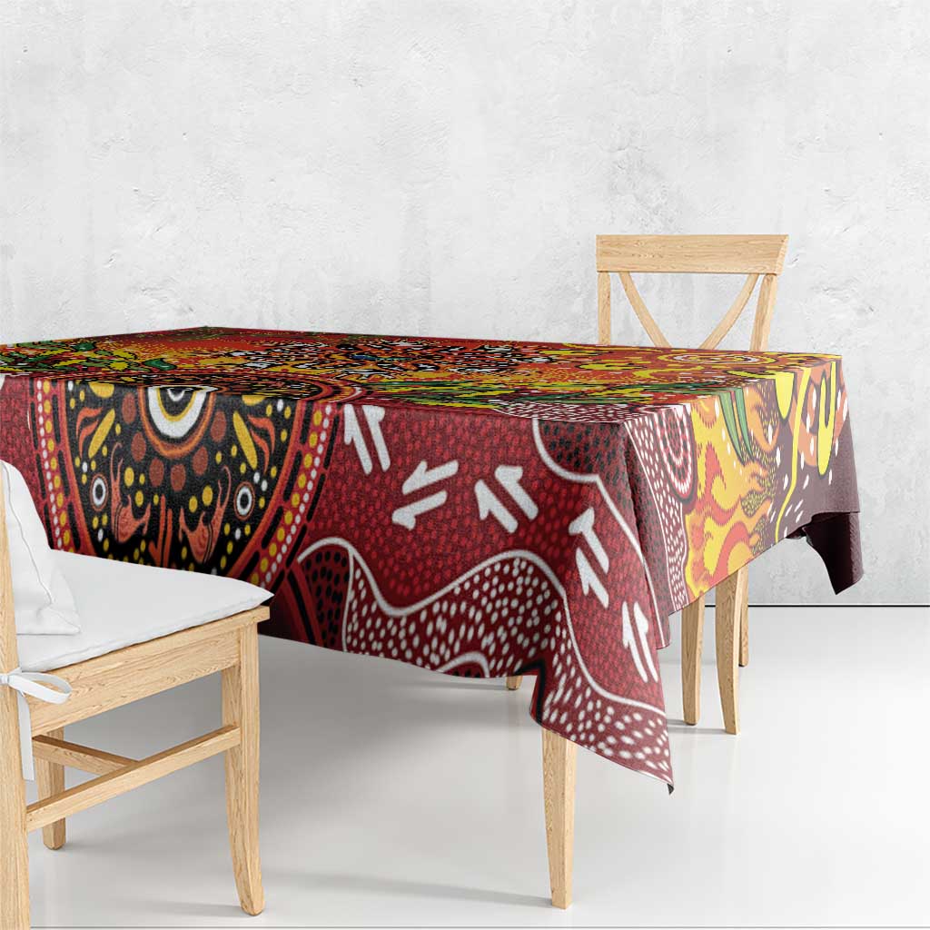 NAIDOC Week 2026 Tablecloth 50 Years of Deadly Aboriginal Dot Art