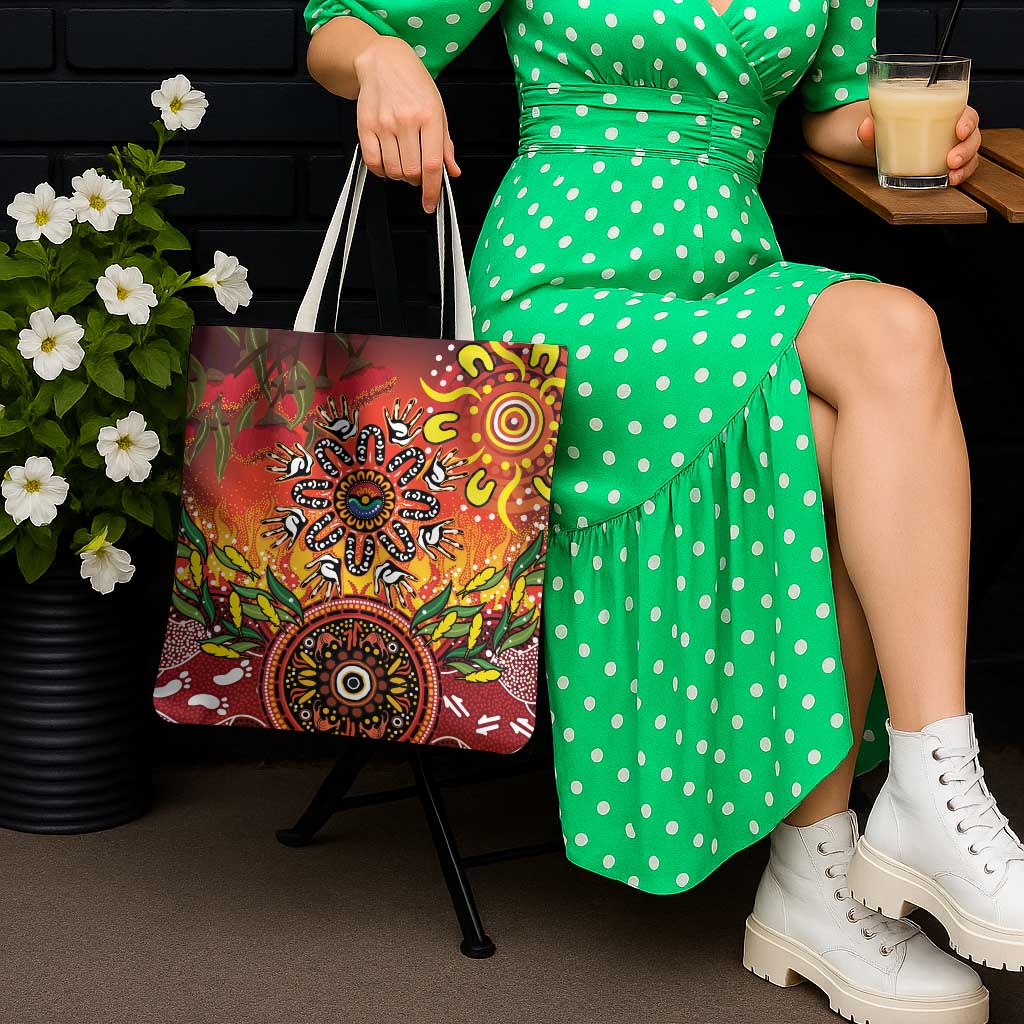 NAIDOC Week 2026 Tote Bag 50 Years of Deadly Aboriginal Dot Art