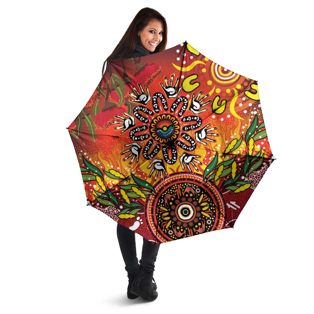 NAIDOC Week 2026 Umbrella 50 Years of Deadly Aboriginal Dot Art