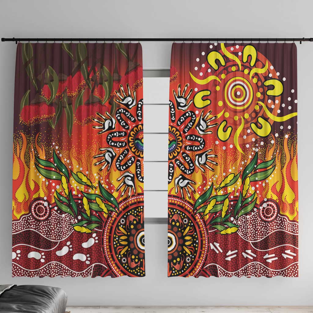 NAIDOC Week 2026 Window Curtain 50 Years of Deadly Aboriginal Dot Art