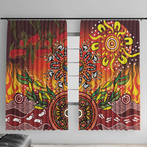 NAIDOC Week 2026 Window Curtain 50 Years of Deadly Aboriginal Dot Art
