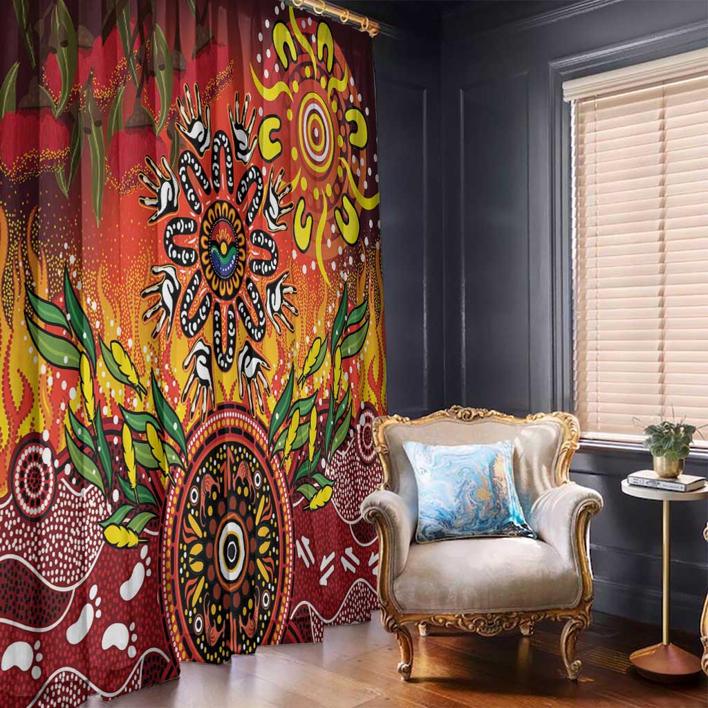 NAIDOC Week 2026 Window Curtain 50 Years of Deadly Aboriginal Dot Art