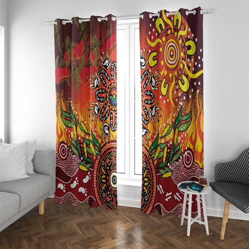 NAIDOC Week 2026 Window Curtain 50 Years of Deadly Aboriginal Dot Art