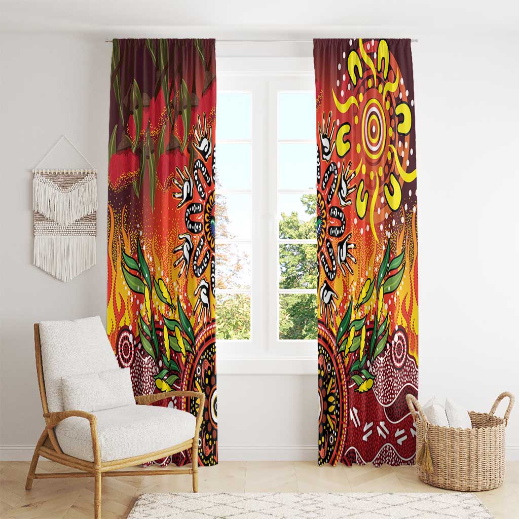 NAIDOC Week 2026 Window Curtain 50 Years of Deadly Aboriginal Dot Art