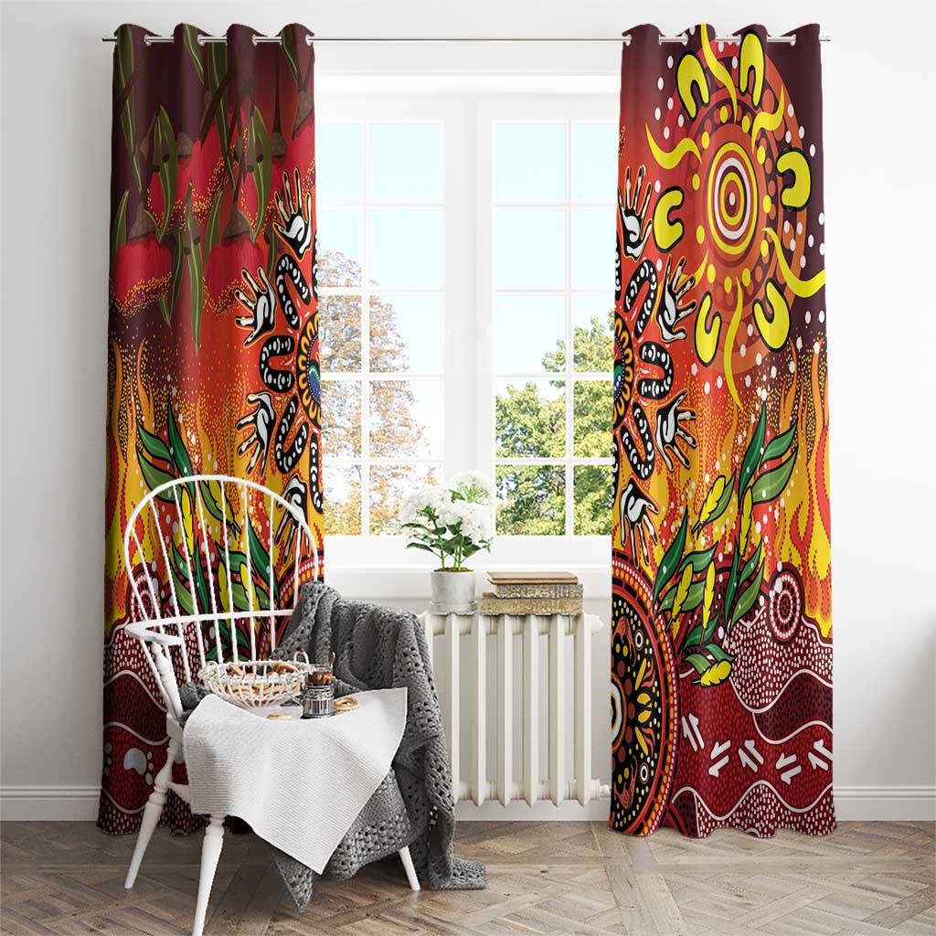 NAIDOC Week 2026 Window Curtain 50 Years of Deadly Aboriginal Dot Art