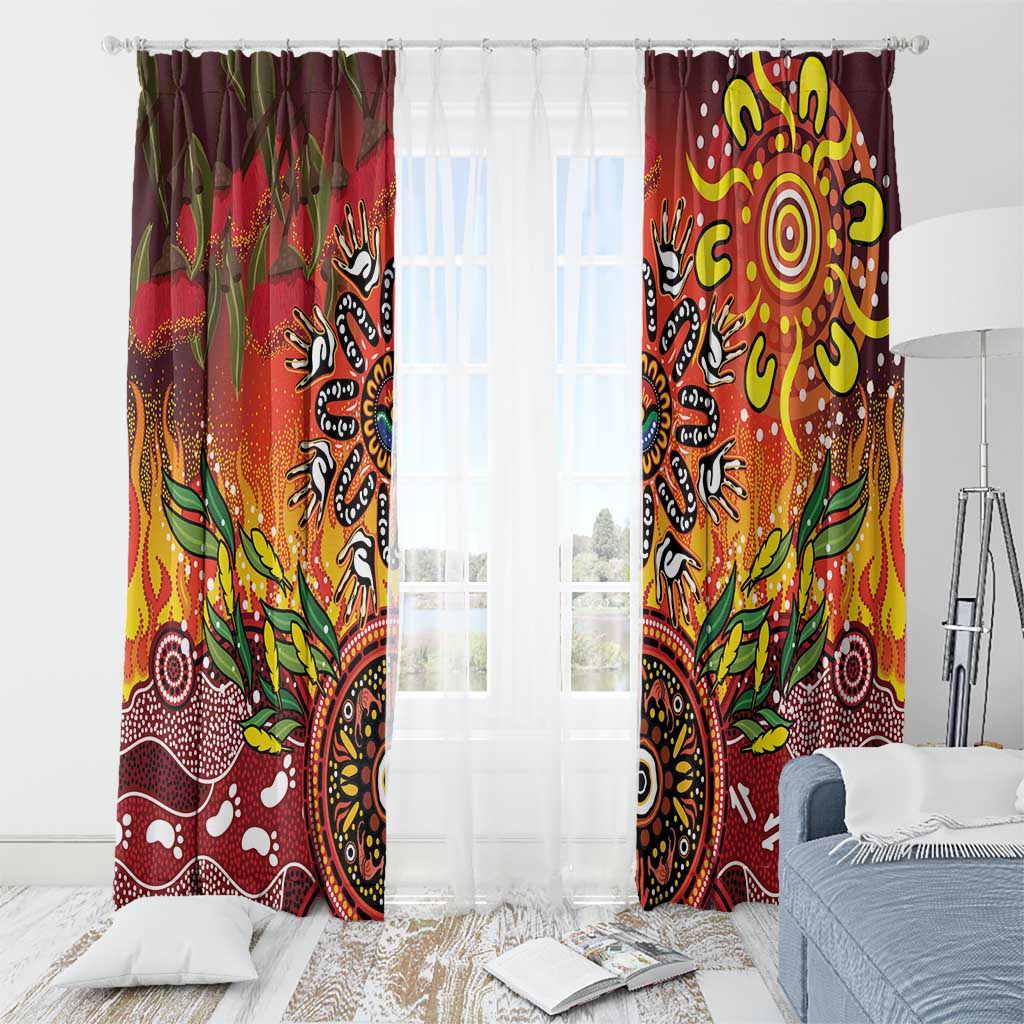 NAIDOC Week 2026 Window Curtain 50 Years of Deadly Aboriginal Dot Art