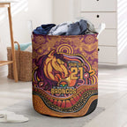 Custom Broncos Honouring First Nations Laundry Basket NAIDOC 2026 Deadly 50 Years