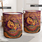 Custom Broncos Honouring First Nations Laundry Basket NAIDOC 2026 Deadly 50 Years