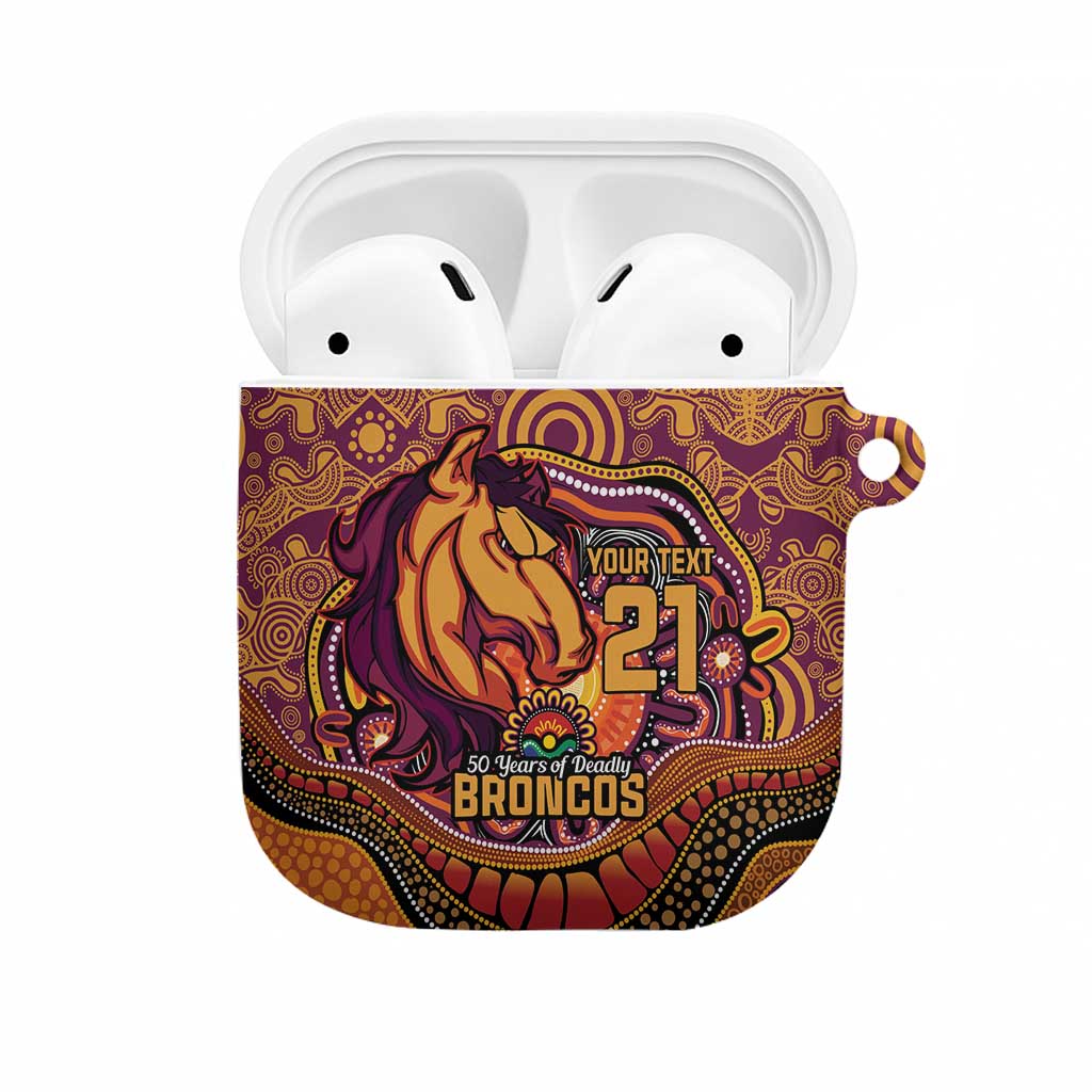 Custom Broncos Honouring First Nations AirPods Case NAIDOC 2026 Deadly 50 Years