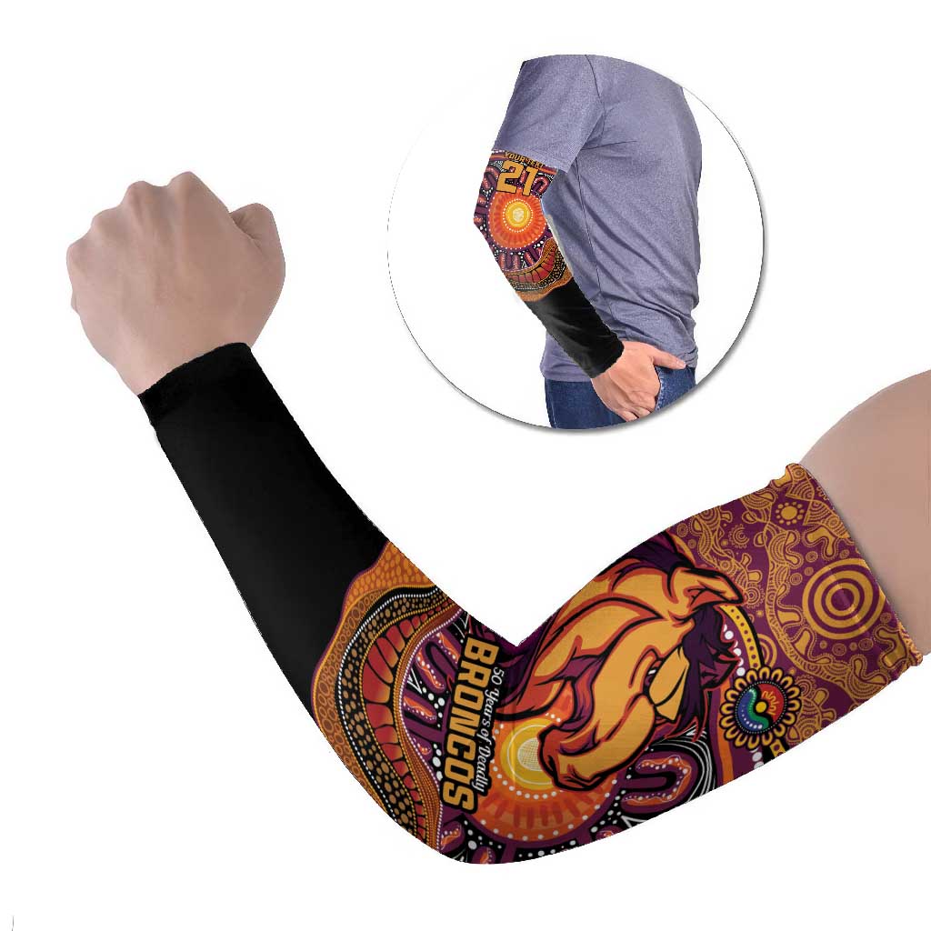 Custom Broncos Honouring First Nations Arm Sleeves NAIDOC 2026 Deadly 50 Years