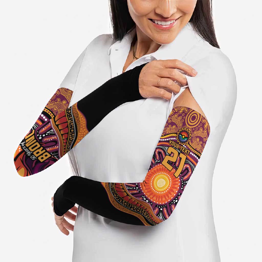 Custom Broncos Honouring First Nations Arm Sleeves NAIDOC 2026 Deadly 50 Years