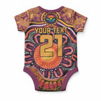 Custom Broncos Honouring First Nations Baby Onesie NAIDOC 2026 Deadly 50 Years