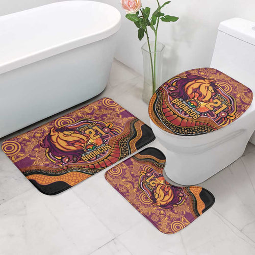 Custom Broncos Honouring First Nations Bathroom Set NAIDOC 2026 Deadly 50 Years