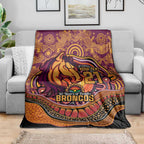 Custom Broncos Honouring First Nations Blanket NAIDOC 2026 Deadly 50 Years