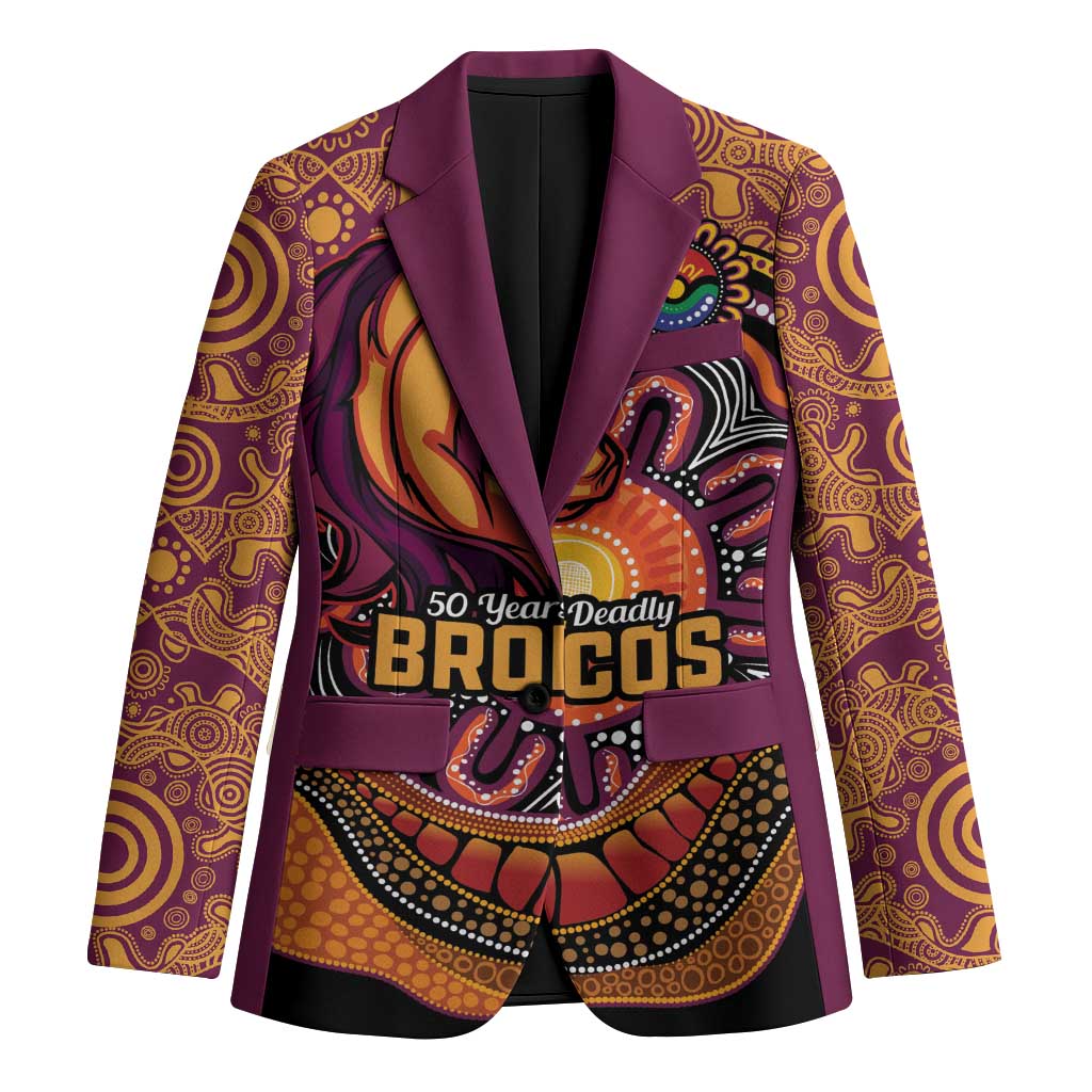Custom Broncos Honouring First Nations Blazer NAIDOC 2026 Deadly 50 Years