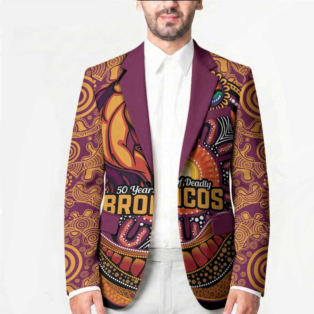 Custom Broncos Honouring First Nations Blazer NAIDOC 2026 Deadly 50 Years