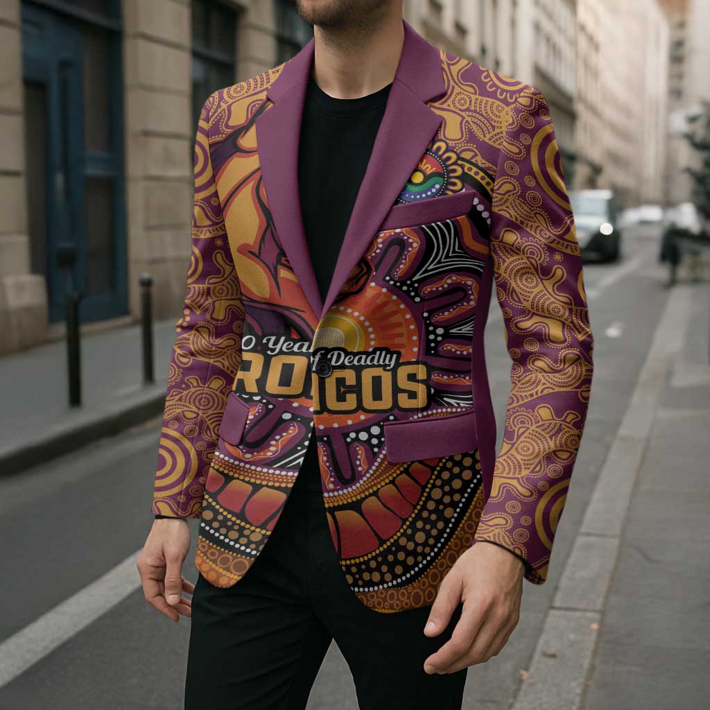 Custom Broncos Honouring First Nations Blazer NAIDOC 2026 Deadly 50 Years
