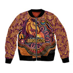 Custom Broncos Honouring First Nations Bomber Jacket NAIDOC 2026 Deadly 50 Years