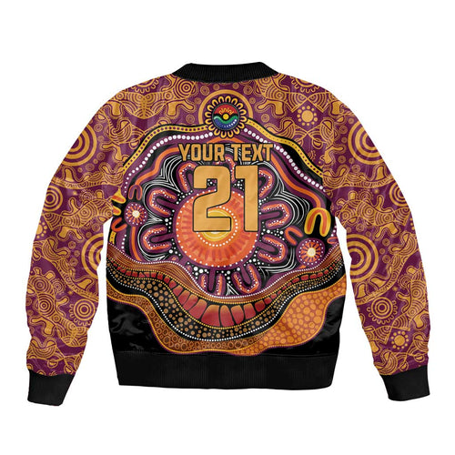 Custom Broncos Honouring First Nations Bomber Jacket NAIDOC 2026 Deadly 50 Years