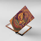 Custom Broncos Honouring First Nations Canvas Wall Art NAIDOC 2026 Deadly 50 Years