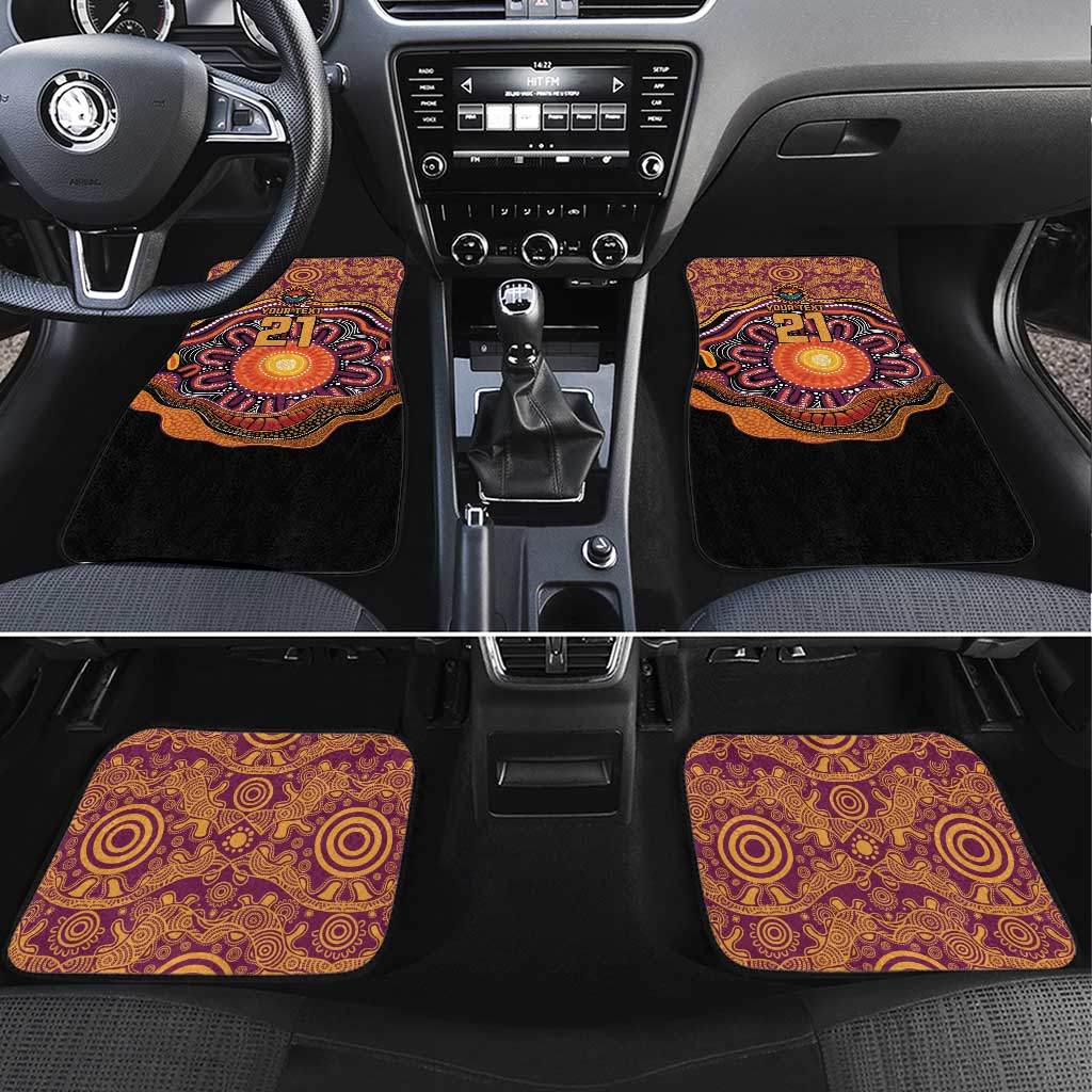 Custom Broncos Honouring First Nations Car Mats NAIDOC 2026 Deadly 50 Years