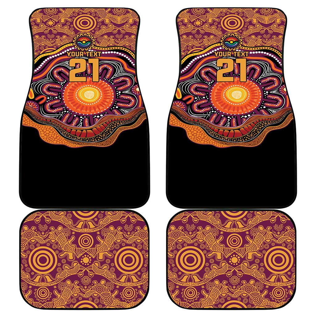 Custom Broncos Honouring First Nations Car Mats NAIDOC 2026 Deadly 50 Years