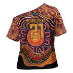 Custom Broncos Honouring First Nations Cross Shoulder Shirt NAIDOC 2026 Deadly 50 Years