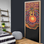 Custom Broncos Honouring First Nations Door Cover NAIDOC 2026 Deadly 50 Years