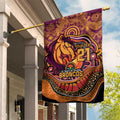 Custom Broncos Honouring First Nations Garden Flag NAIDOC 2026 Deadly 50 Years