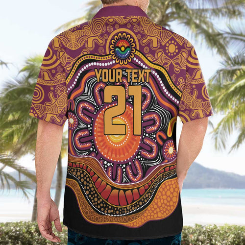 Custom Broncos Honouring First Nations Hawaiian Shirt NAIDOC 2026 Deadly 50 Years