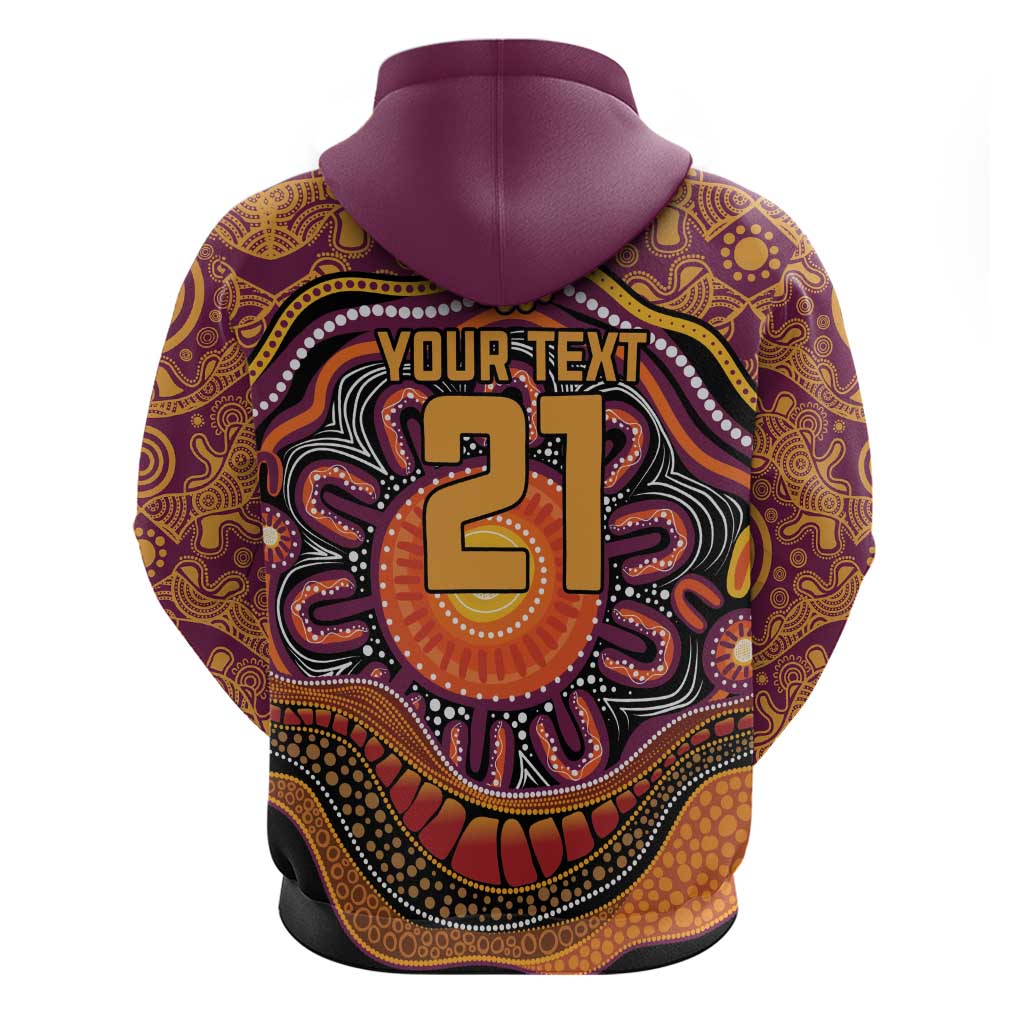 Custom Broncos Honouring First Nations Hoodie NAIDOC 2026 Deadly 50 Years