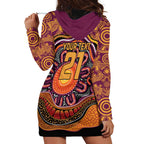 Custom Broncos Honouring First Nations Hoodie Dress NAIDOC 2026 Deadly 50 Years