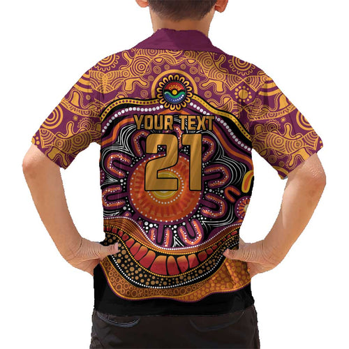 Custom Broncos Honouring First Nations Kid Hawaiian Shirt NAIDOC 2026 Deadly 50 Years