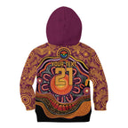 Custom Broncos Honouring First Nations Kid Hoodie NAIDOC 2026 Deadly 50 Years