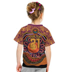 Custom Broncos Honouring First Nations Kid T Shirt NAIDOC 2026 Deadly 50 Years