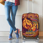 Custom Broncos Honouring First Nations Luggage Cover NAIDOC 2026 Deadly 50 Years