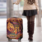 Custom Broncos Honouring First Nations Luggage Cover NAIDOC 2026 Deadly 50 Years