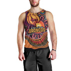 Custom Broncos Honouring First Nations Men Tank Top NAIDOC 2026 Deadly 50 Years