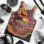 Custom Broncos Honouring First Nations Men Tank Top NAIDOC 2026 Deadly 50 Years
