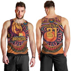 Custom Broncos Honouring First Nations Men Tank Top NAIDOC 2026 Deadly 50 Years