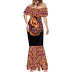 Custom Broncos Honouring First Nations Mermaid Dress NAIDOC 2026 Deadly 50 Years