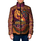 Custom Broncos Honouring First Nations Padded Jacket NAIDOC 2026 Deadly 50 Years